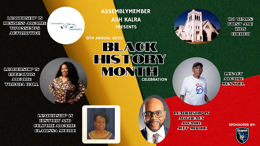 Black History Month Assembly Member